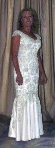 Front View of gown